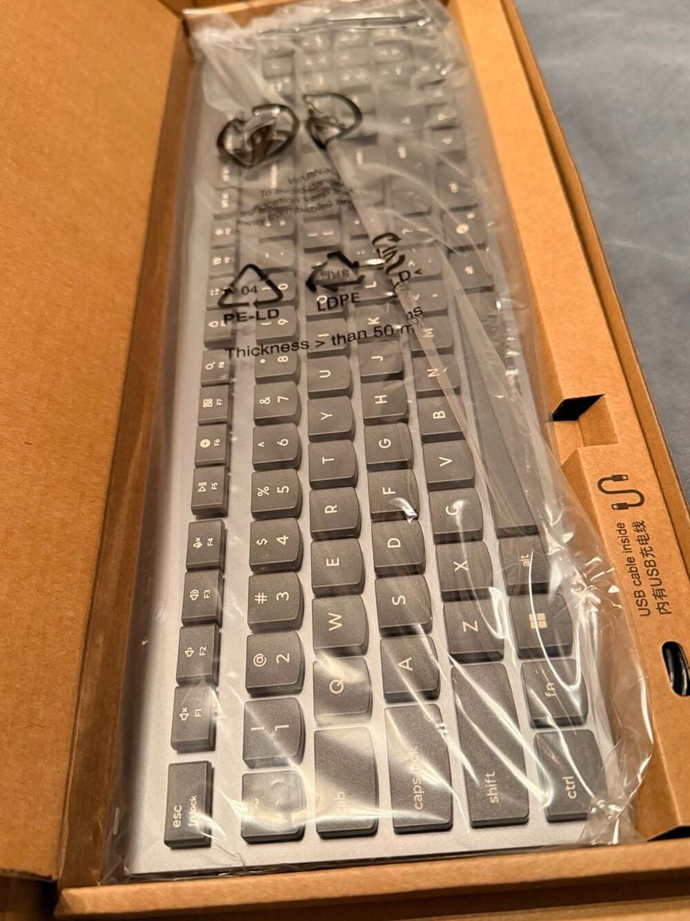 Lenovo Essential Wireless Keyboard and Mouse Combo Gen 2 AI NIB